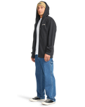 The Billabong Mens Arch Zip Hoodie in Black