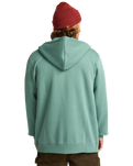 The Billabong Mens Arch Zip Hoodie in Sagebrush