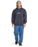 The Billabong Mens Core Lord Hoodie in Dark Navy