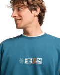 Core Lord Sweatshirt in Real Teal