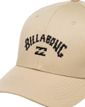 Arch Snapback Cap in Gravel