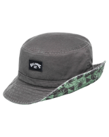 The Billabong Mens Sundays Reversible Bucket Hat in Moss