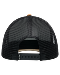 The Billabong Mens Stacked Trucker Cap in Black & Tan