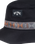 The Billabong Mens Boonie Hat in Black