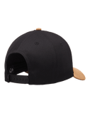 The Billabong Mens Diamond Snapback Cap in Black & Tan