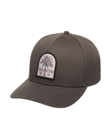 The Billabong Mens Patch Snapback Cap in Pewter