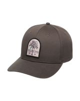 The Billabong Mens Patch Snapback Cap in Pewter