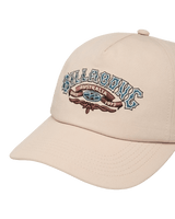 The Billabong Mens Burleigh Snapback Cap in Oatmeal