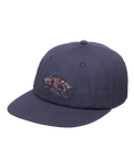 Throwback Strapback Cap in Ombre Blue