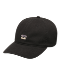 Icon Strapback Cap in Black