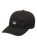 Icon Strapback Cap in Black