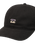 Icon Strapback Cap in Black
