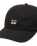 Icon Strapback Cap in Black