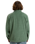 The Billabong Mens Bad Dog Cord Jacket in Moss