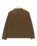 The Billabong Mens Chore Sherpa Jacket in Dark Cedar