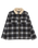 The Billabong Mens Hills Sherpa Jacket in Raven