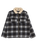 The Billabong Mens Hills Sherpa Jacket in Raven