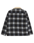 The Billabong Mens Hills Sherpa Jacket in Raven