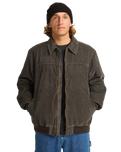 The Billabong Mens Smith Jacket in Raven