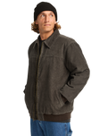 The Billabong Mens Smith Jacket in Raven