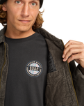 The Billabong Mens Smith Jacket in Raven