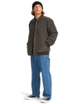 The Billabong Mens Smith Jacket in Raven