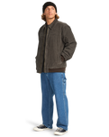 The Billabong Mens Smith Jacket in Raven