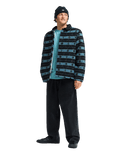 The Billabong Mens Hills Jacket in Raven