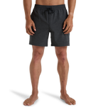 The Billabong Mens Every Other Day Layback Volley Shorts in Black