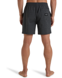 The Billabong Mens Every Other Day Layback Volley Shorts in Black