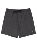 The Billabong Mens Every Other Day Layback Volley Shorts in Black