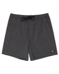 The Billabong Mens Every Other Day Layback Volley Shorts in Black