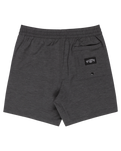 The Billabong Mens Every Other Day Layback Volley Shorts in Black