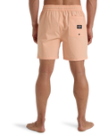 The Billabong Mens Every Other Day Layback Volley Shorts in Peach