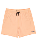 The Billabong Mens Every Other Day Layback Volley Shorts in Peach