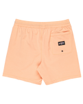 The Billabong Mens Every Other Day Layback Volley Shorts in Peach