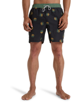 The Billabong Mens Sundays LB Volley Shorts in Black