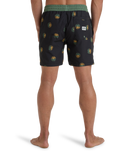 The Billabong Mens Sundays LB Volley Shorts in Black