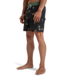 The Billabong Mens Sundays LB Volley Shorts in Black