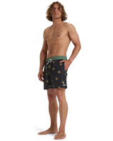 The Billabong Mens Sundays LB Volley Shorts in Black