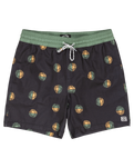 The Billabong Mens Sundays LB Volley Shorts in Black