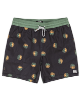 The Billabong Mens Sundays LB Volley Shorts in Black