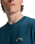 Arch T-Shirt in Real Teal