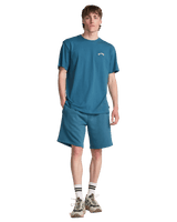 Arch T-Shirt in Real Teal