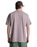 Wave T-Shirt in Purple Ash