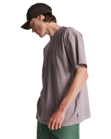 Wave T-Shirt in Purple Ash
