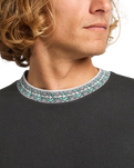 The Billabong Mens Tribal T-Shirt in Washed Black