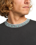 The Billabong Mens Tribal T-Shirt in Washed Black
