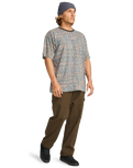 The Billabong Mens Paint Rack T-Shirt in Pewter