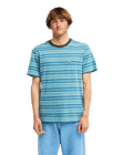 The Billabong Mens Baxter Crew T-Shirt in Real Teal